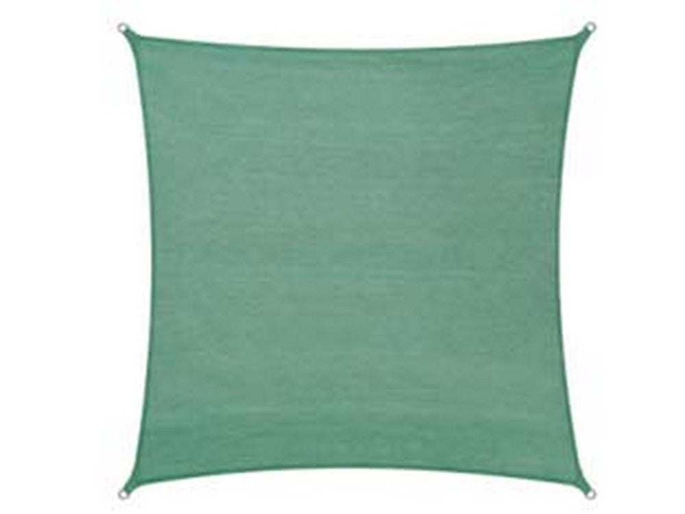 vela ombreggiante hdpe quadra verde - mt.5x5 cod:ferx.fer430753