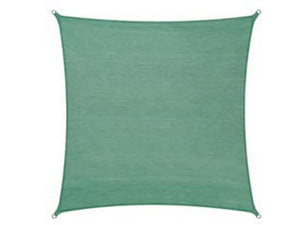 vela ombreggiante hdpe quadra verde - mt.5x5 cod:ferx.fer430753