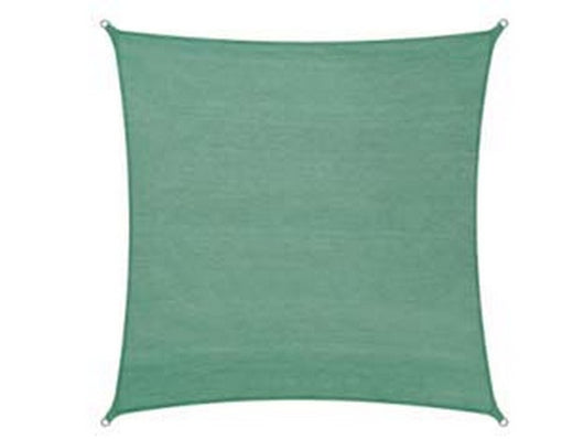 vela ombreggiante hdpe quadra verde - mt.5x5 cod:ferx.fer430753