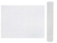 rete per ponteggi bianca in plastica con asole - mt.1,80h. in rotoli da mt 25 (mq.45) cod:ferx.fer430814