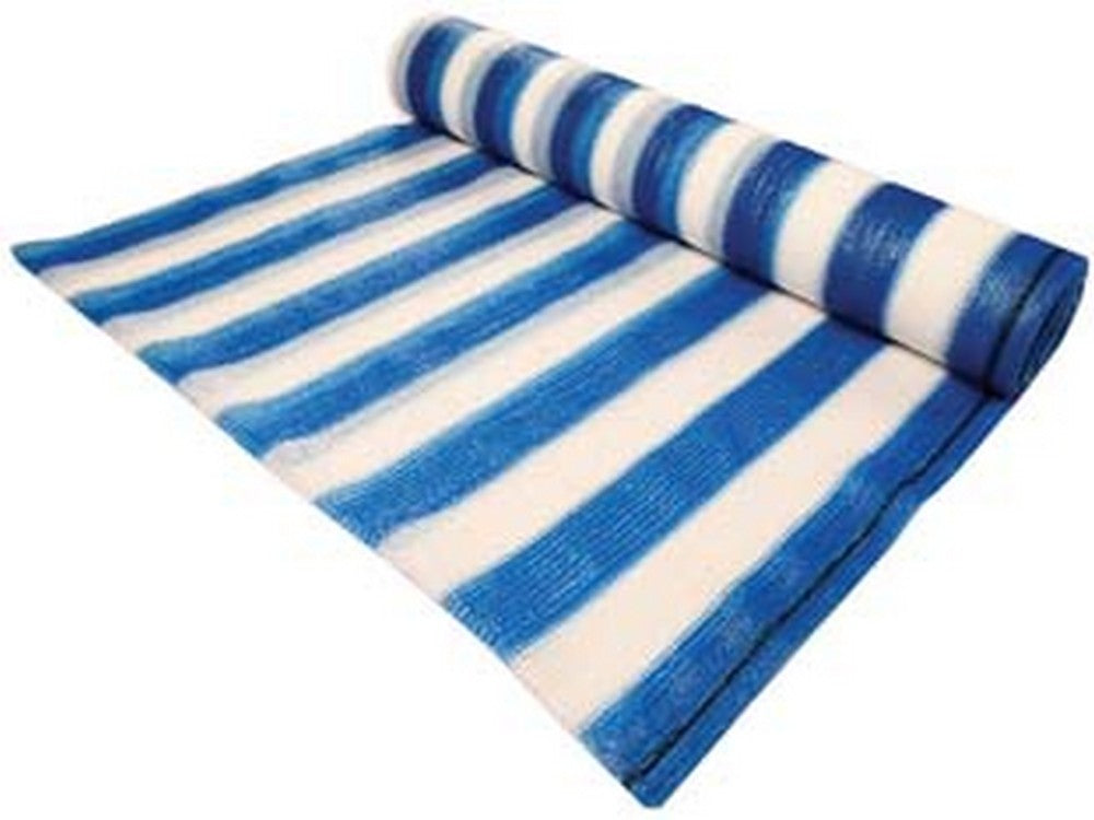 rete ombreggiante 90% bianca e blu asole rinforzate - mt.50x4h. cod:ferx.fer430920