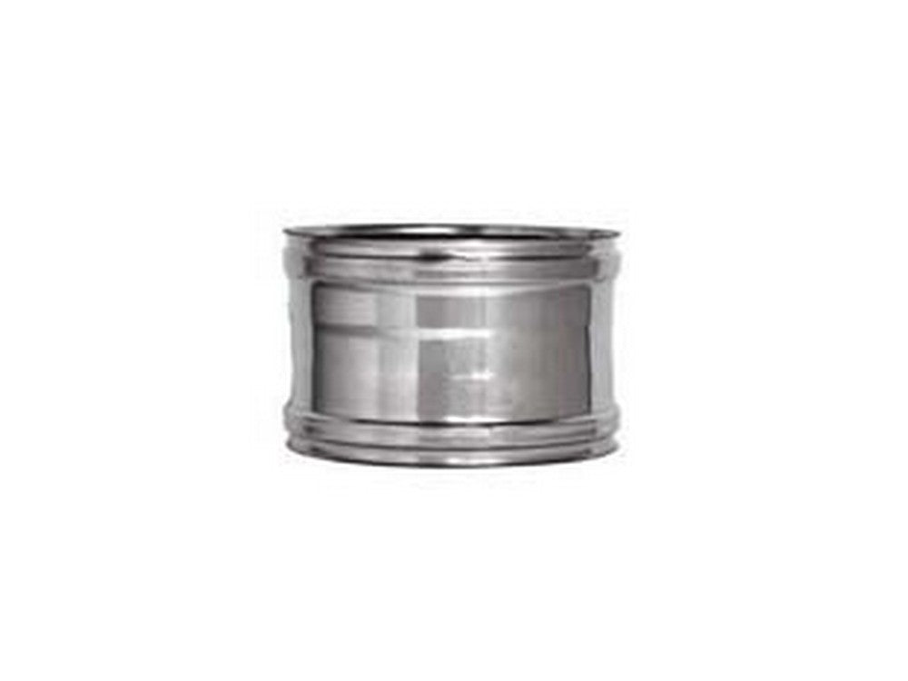 raccordo per tubo acciaio inox f/f 304 monoparete spessore mm.0,5 - ff ? mm.140 cod:ferx.fer431088