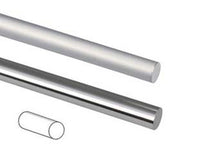 profilo tubo tondo pieno in alluminio  - ø mm.8 mt.1 argento lucido cod:ferx.fer432580