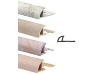 profilo ecorondmarm mt.2,5 spessore mm.1 pvc - mm.8 pvc bianco carrara cod:ferx.fer432764