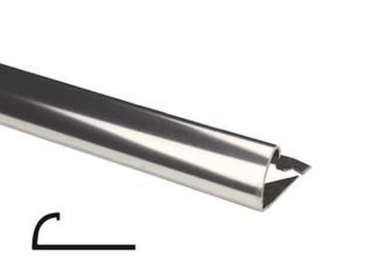 profilo rondinox mt.2,5 acciaio inox lucido - mm.10 cod:ferx.fer432825