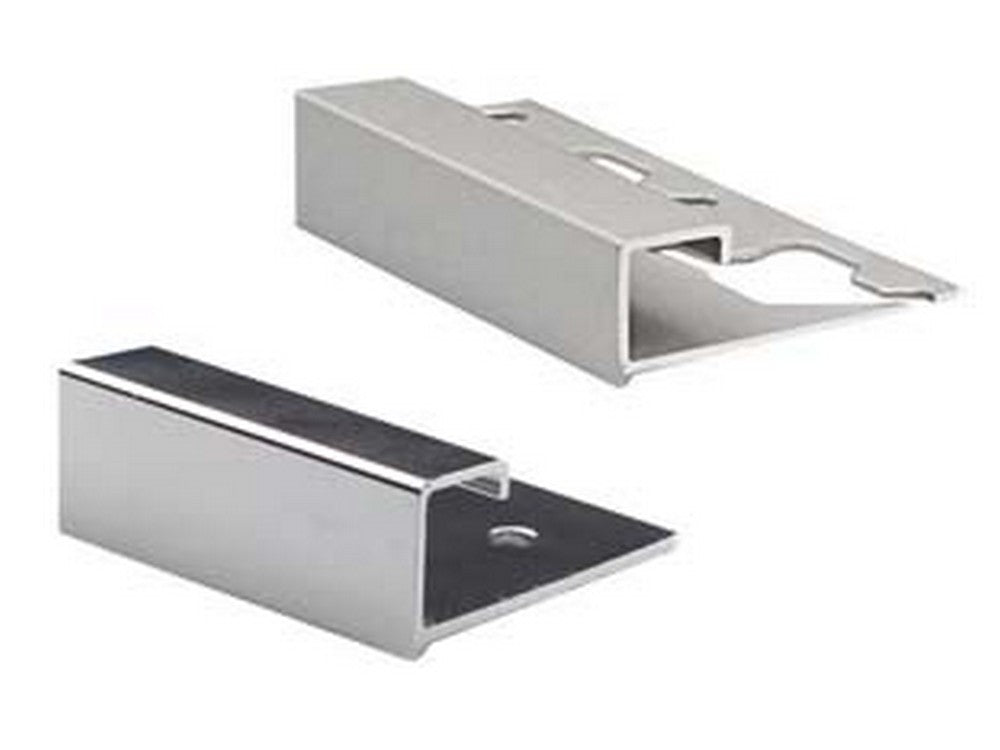 profilo alusquare mt.2,5 alluminio  - mm.10 argento cod:ferx.fer432832