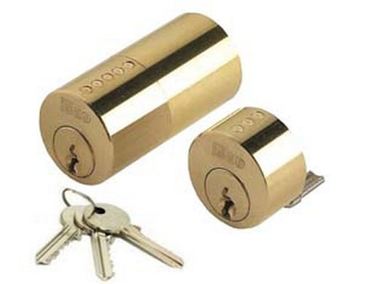 coppia cilindri "f5" per serrature da applicare 854 - porte spessore max mm.45 (854457) cod:ferx.fer433044