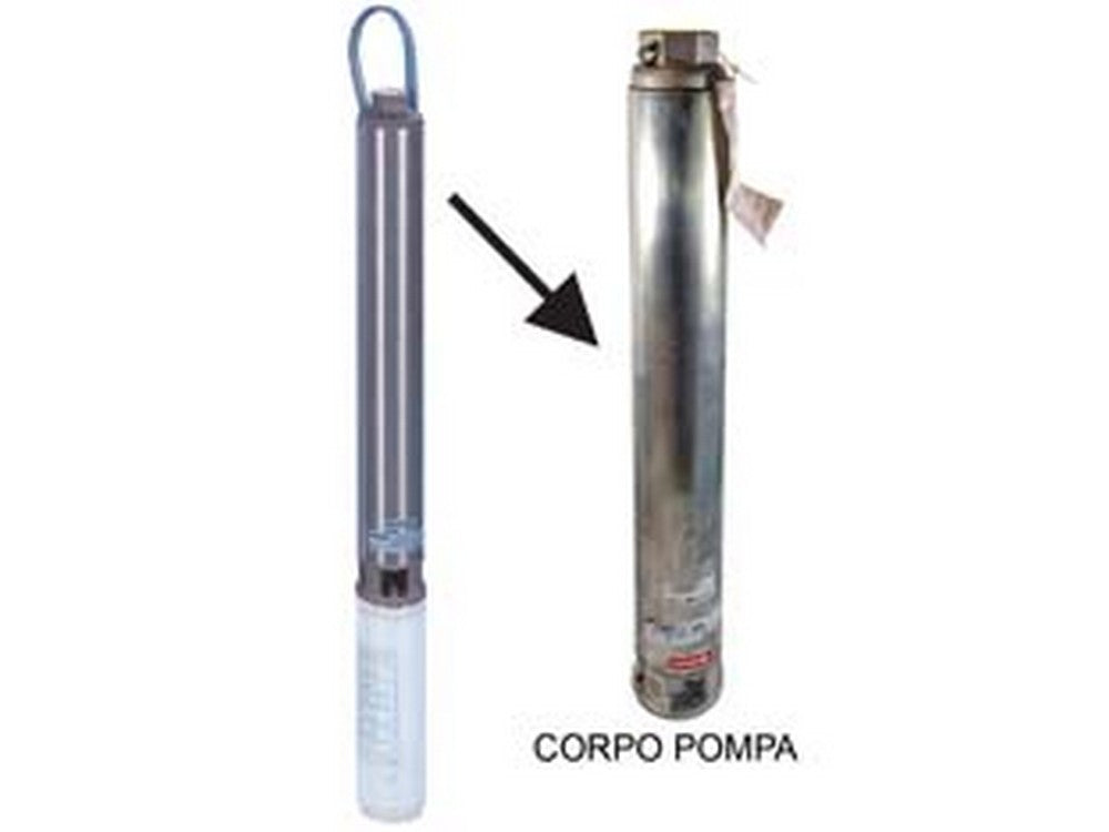 corpo pompa per elettropompa sommersa da 4" mono e trifase kw 1,15 cod:ferx.fer433228