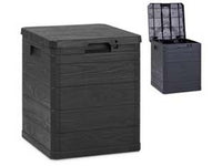 baule multiuso woody's 90 per interno antracite scuro art.173 - cm.42,5x44x50h. cod:ferx.fer434010