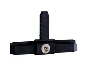 tee plastica magnetico per profilo linea c - nero cod:ferx.fer434379