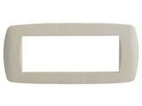 placca 6 posti "millennium" avorio - 6 posti - mm.199x84h. (7846.ta) cod:ferx.fer437837