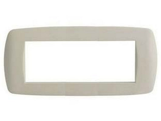 placca 6 posti "millennium" avorio - 6 posti - mm.199x84h. (7846.ta) cod:ferx.fer437837