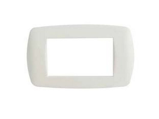 placca 4 posti "millennium" bianca - 4 posti - mm.148x84h.(7844.t.b) cod:ferx.fer437844