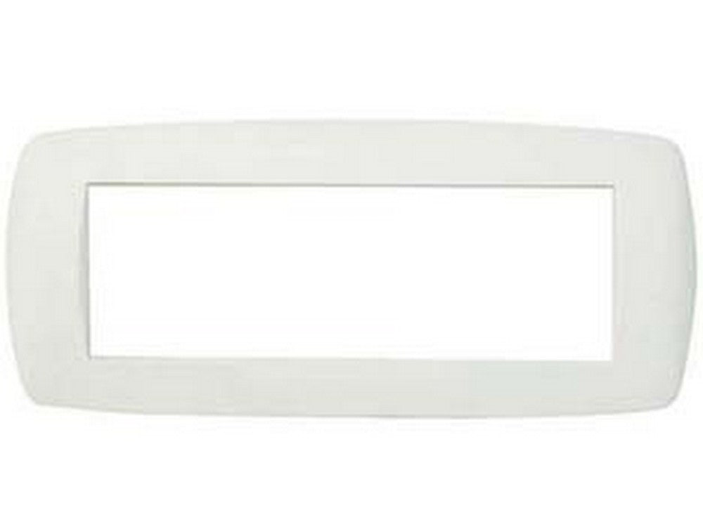 placca 6 posti "millennium" bianca - 6 posti - mm.199x84h. (7846.t.b) cod:ferx.fer437851
