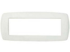 placca 6 posti "millennium" bianca - 6 posti - mm.199x84h. (7846.t.b) cod:ferx.fer437851