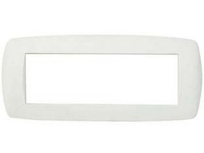 placca 6 posti "millennium" bianca - 6 posti - mm.199x84h. (7846.t.b) cod:ferx.fer437851