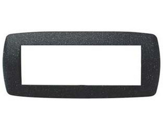 placca 6 posti "millennium" nera - 6 posti - mm.199x84h. (7846.t.n) cod:ferx.fer437875