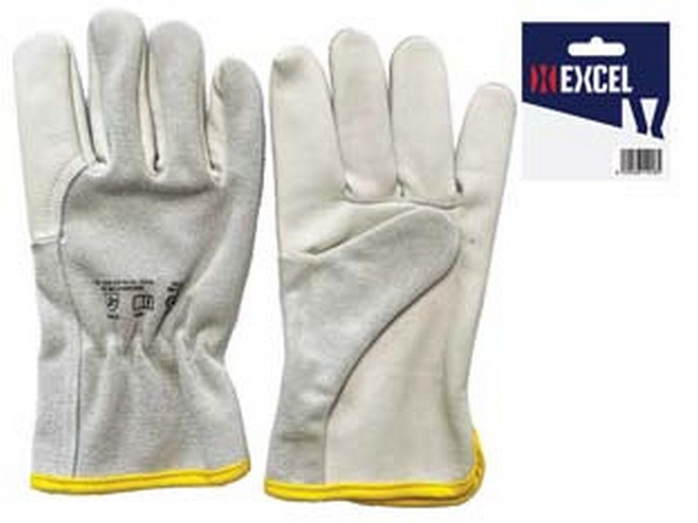 guanti da lavoro bovino palmo fiore dorso crosta - tg.8 cod:ferx.fer438285