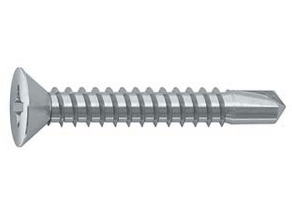 vite autoperforante tsp cava ph in acciaio zincato bianco - ø mm.4,8x45 cod:ferx.fer439695
