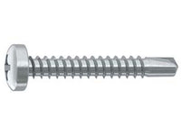 vite autoperforante tc cava ph in acciaio zincato bianco - ø mm.3,5x19 cod:ferx.fer439756