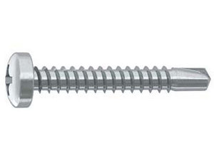 vite autoperforante tc cava ph in acciaio zincato bianco - ø mm.3,5x25 cod:ferx.fer439770