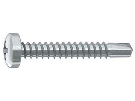 vite autoperforante tc cava ph in acciaio zincato bianco - ø mm.4,8x50 cod:ferx.fer439978