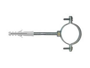 collare tubo con vite e tassello e/cl - 3/8" in conf. pz.2 cod:ferx.fer442220