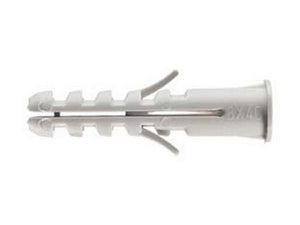 tassello in nylon bordato pa 6 esb - ø mm.8x40 cod:ferx.fer443333