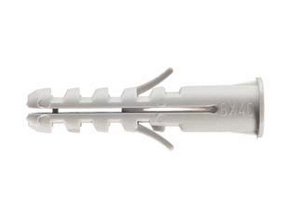 tassello in nylon bordato pa 6 esb - ø mm.6x30 cod:ferx.fer443326