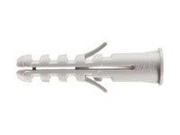 tassello in nylon bordato pa 6 esb - ø mm.6x30 cod:ferx.fer443326