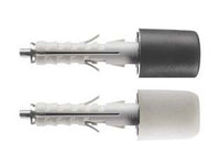 tassello in nylon paracolpi pa 6 enp/fp - ø mm.9x40 bianco cod:ferx.fer443432