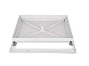 sigillo con telaio per pozzetto - cm.40x40 cod:ferx.fer445061