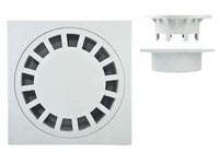 chiusino sifonato per pozzetto - cm.15x15 - ø cm.13,5 cod:ferx.fer445108