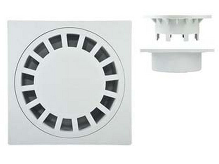 chiusino sifonato per pozzetto - cm.15x15 - ø cm.13,5 cod:ferx.fer445108