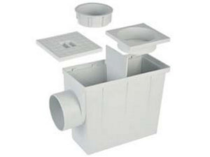 pozzetto pluviale raccordi tondi raccordi tondi  cm8 cm10 uscita  cm10 cod:ferx.fer445146