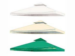 copertura antivento per gazebo - mt.3x3xcm.20h. - colore verde cod:ferx.fer446389