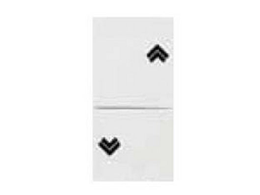 pulsante doppio saliscendi "aqua" - 1p(no)+1p(no) - 10a 250v (7637.1) cod:ferx.fer447126