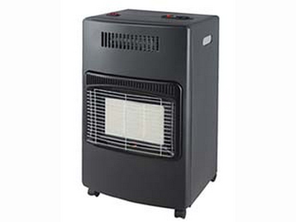 stufa infrarossi a gas gpl ventilata 4200w nera - cm.42x36x72h. - peso kg.10 cod:ferx.fer448130