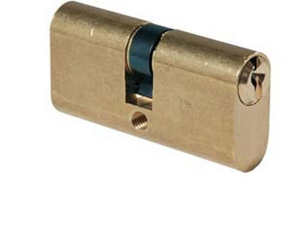 cilindro infilare ovale ottone lucido 2302 - mm.60 centrato (30+30) ka cod:ferx.fer448505