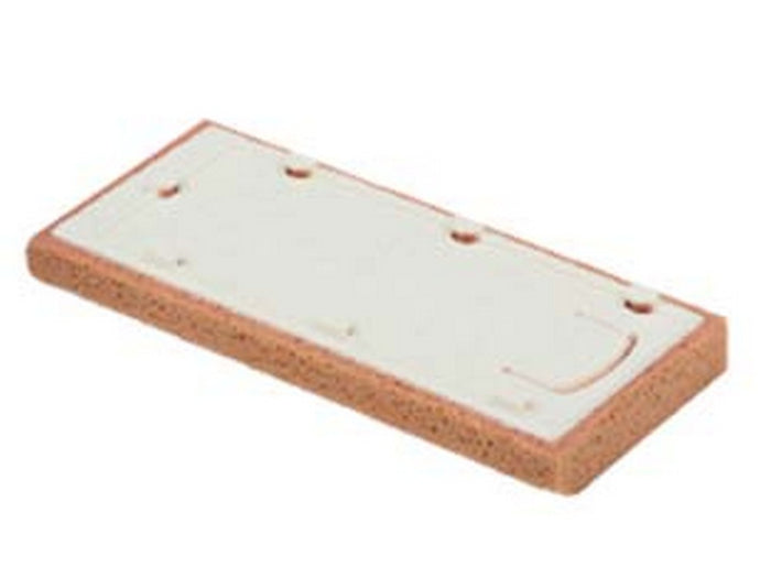 ricambio spugna avana con attacco rapido art.217ric - cm.13x30x3h. cod:ferx.fer449304
