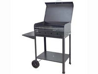 barbecue rettangolare a carbonella "stella" con ruote - griglia cm.57,5x37 cod:ferx.fer450188