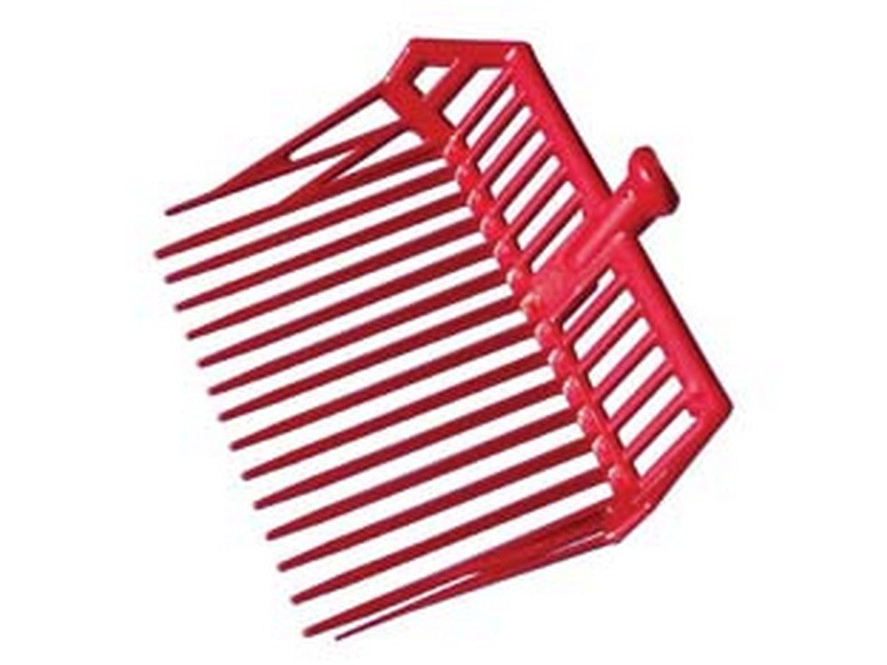 forca per fieno in abs - 16 denti - cm.31x42 - gr.500 cod:ferx.fer450621