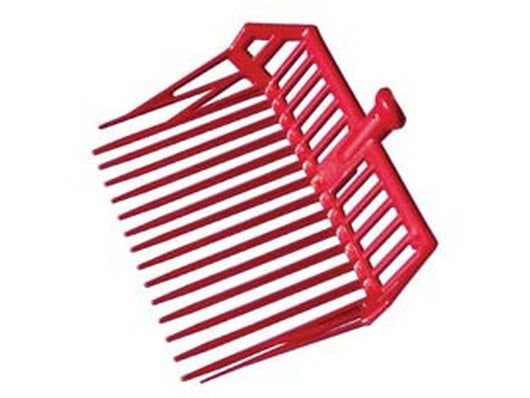 forca per fieno in abs - 16 denti - cm.31x42 - gr.500 cod:ferx.fer450621