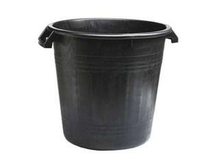 bidoni neri per uso agricolo senza coperchio - lt.50 ? cm.41 altezza cm.50 cod:ferx.fer450669