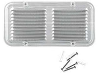 griglia aerazione rettangolare in alluminio - cm.36x14h. cod:ferx.fer452731