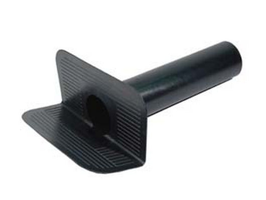 bocchettone di scarico ad angolo uscita tonda in tpv nero - ? mm.100 cod:ferx.fer452809