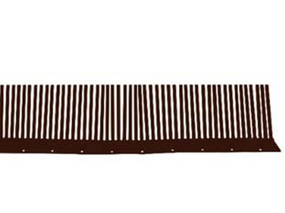 fermapasseri sottotegola in plastica - cm.50x11h. - color rame cod:ferx.fer452816