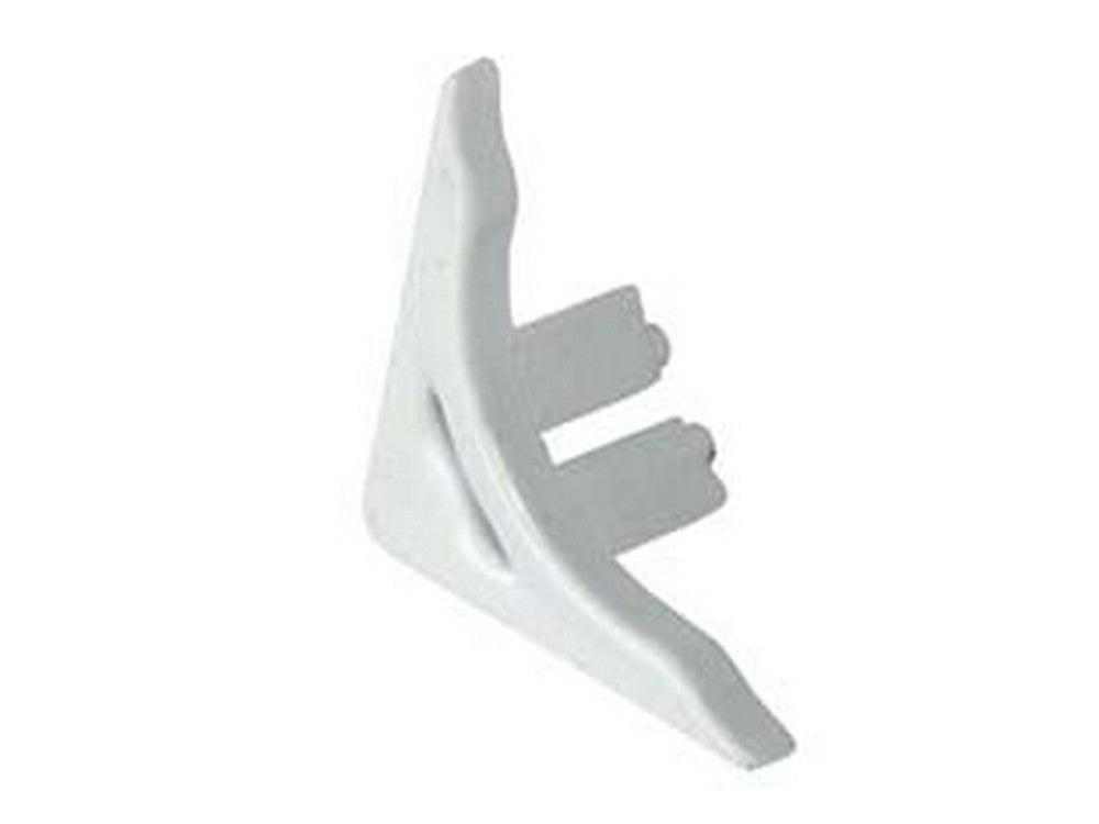 tappo per profilo raccordo igienico con laterali morbidi  - bianco cod:ferx.fer453073