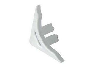 tappo per profilo raccordo igienico con laterali morbidi  - bianco cod:ferx.fer453073