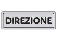 targehtta adesiva "direzione" - cm.15x5h. cod:ferx.fer453325